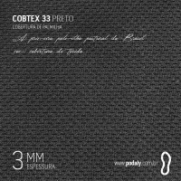 PLACA • COBTEX33 TECIDO PRETO 900X500MM